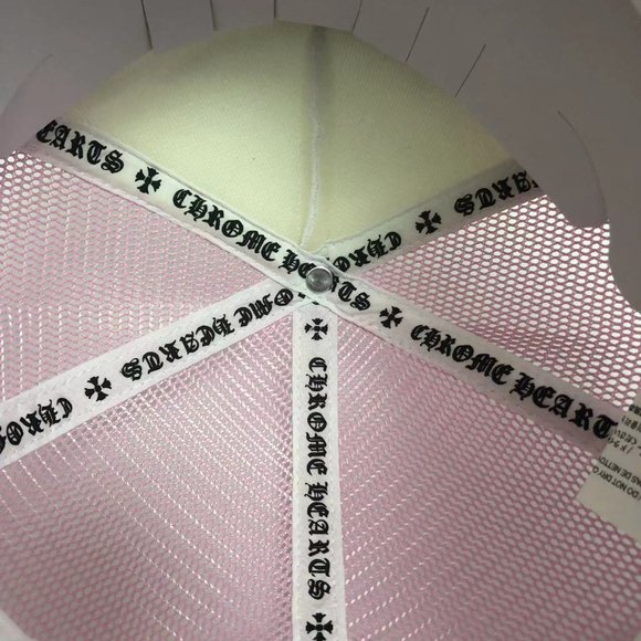 Chrome Hearts Travel Hat Sun Hat Embroidered Pink Logo main image 5
